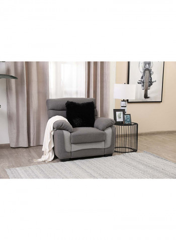 Lillington Single Seater Sofa Grey 90x90x100cm