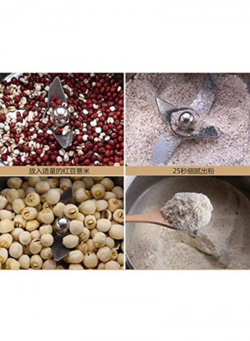 High Speed Multifunction Mill Grinder 4100W 2500A Silver