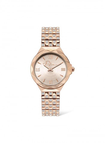 Women's Stainless Steel Analog Quartz Watch