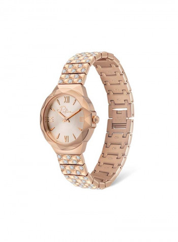 Women's Stainless Steel Analog Quartz Watch