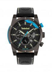 Men's Leather Strap Chronograph Wrist Watch T TBL15951JSU-02