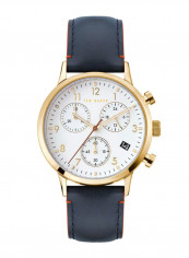Men's Casual Round Shape Leather Chronograph Watch T TBKPCSF902