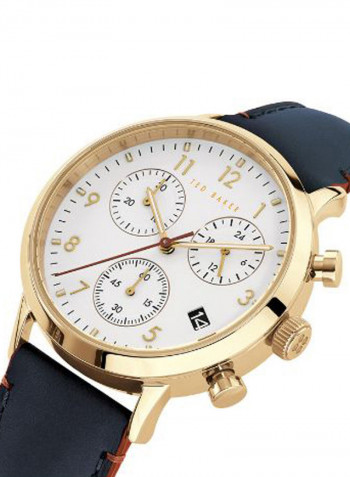 Men's Casual Round Shape Leather Chronograph Watch T TBKPCSF902