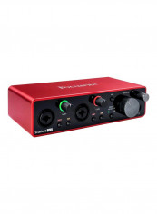 Scarlett 2i2 3rd Gen USB Audio Interface With Pro Tools Red/Black