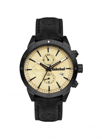 Men's Leather Analog Wrist Watch T TBL15650JSUB-14