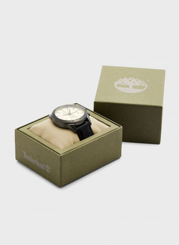 Men's Leather Analog Wrist Watch T TBL15650JSUB-14
