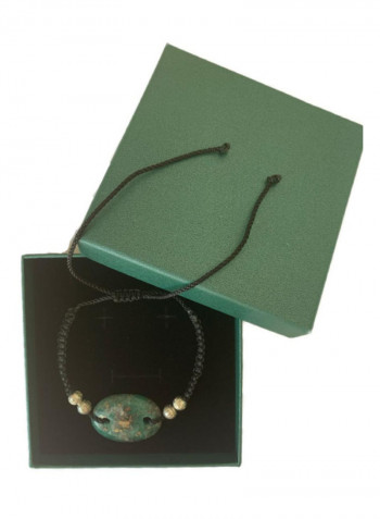 Natural Colombian Emerald Beads Bracelet