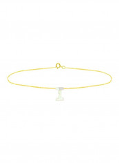 18 Karat Gold I Letter Jewellery Set