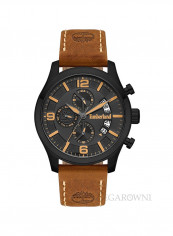 Men's Leather Analog Wrist Watch T TBL15633JSB-02