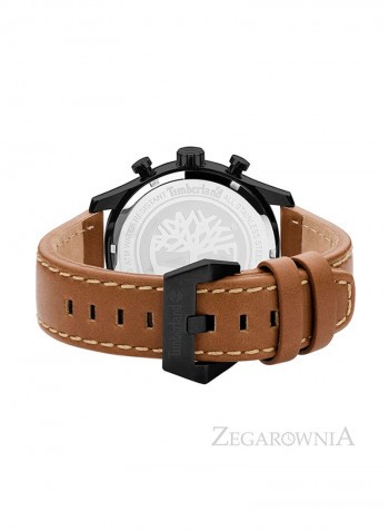 Men's Leather Analog Wrist Watch T TBL15633JSB-02
