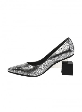 Cube Pumps Silver