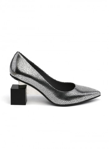 Cube Pumps Silver