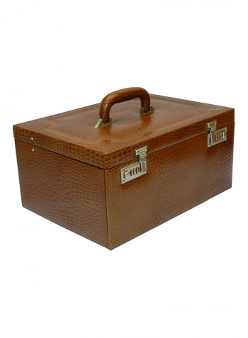 Genuine Leather Designer Jewellery Box