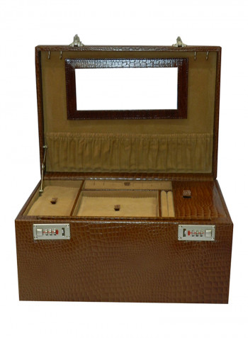 Genuine Leather Designer Jewellery Box