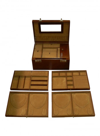 Genuine Leather Designer Jewellery Box