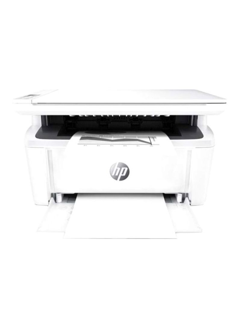 LaserJet Pro M28w All-in-One Printer With Print/Scan/Copy/Wi-Fi Function White White
