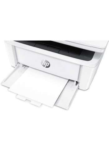 LaserJet Pro M28w All-in-One Printer With Print/Scan/Copy/Wi-Fi Function White White