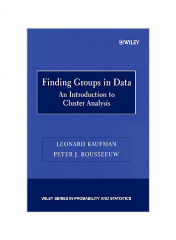 Finding Groups in Data: An Introduction to Cluster Analysis Paperback