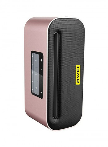 Portable Mini Bluetooth Speaker Pink/Black