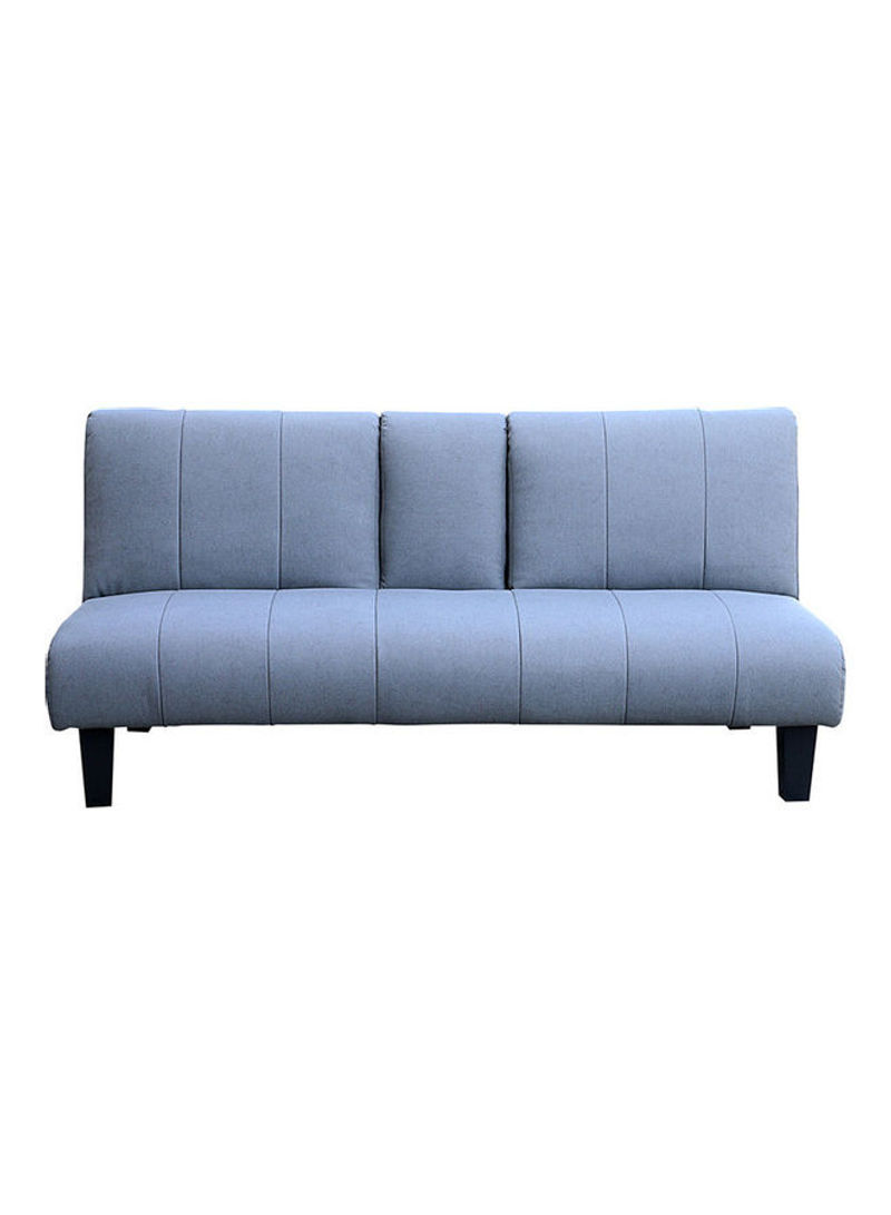 3-Seater Laze Sofabed Grey 183x89x85cm