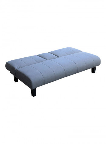3-Seater Laze Sofabed Grey 183x89x85cm