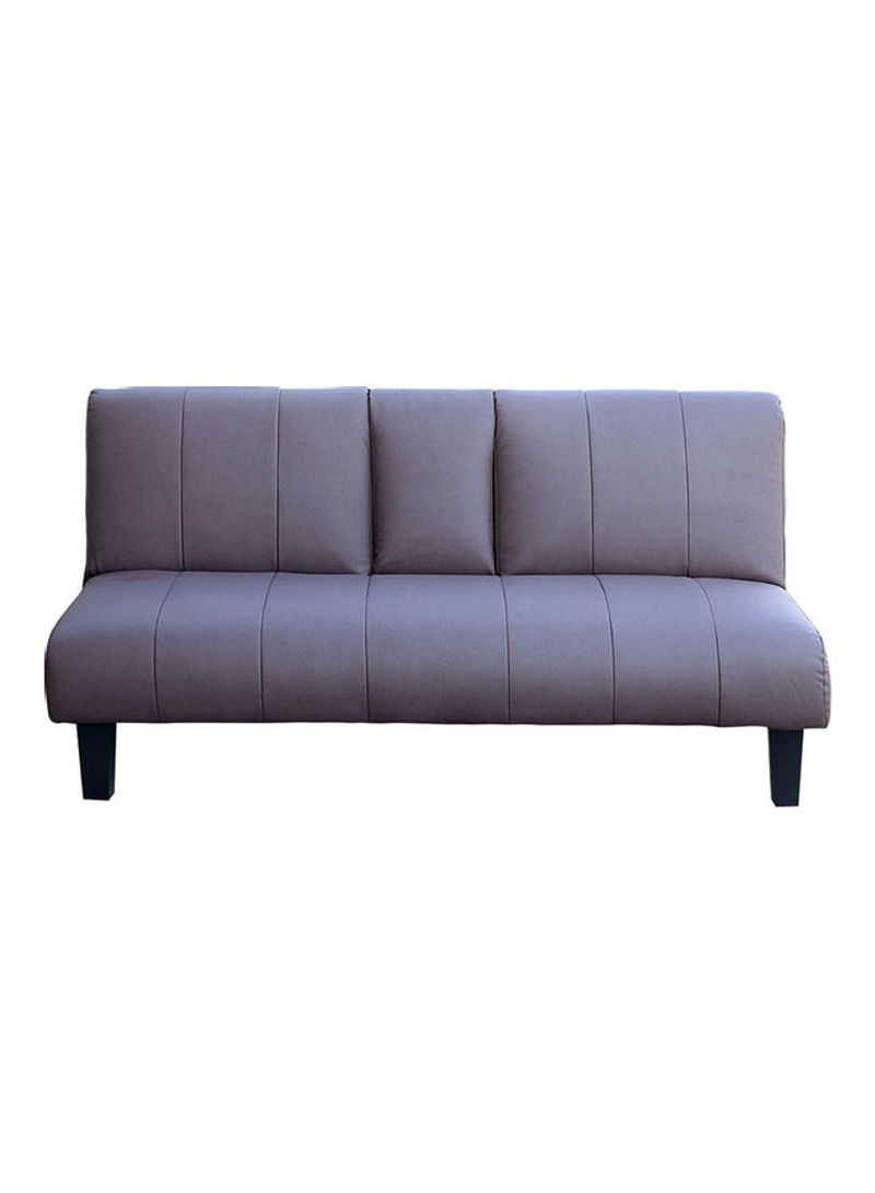 3-Seater Laze Sofabed Grey 184x89x85cm