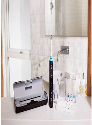Genius 9000 Electric Rechargeable Toothbrush White/Black