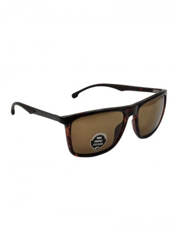 Men's Rectangular Sunglasses - Lens Size: 57 mm