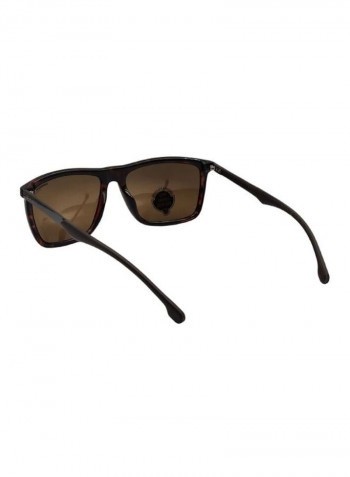 Men's Rectangular Sunglasses - Lens Size: 57 mm