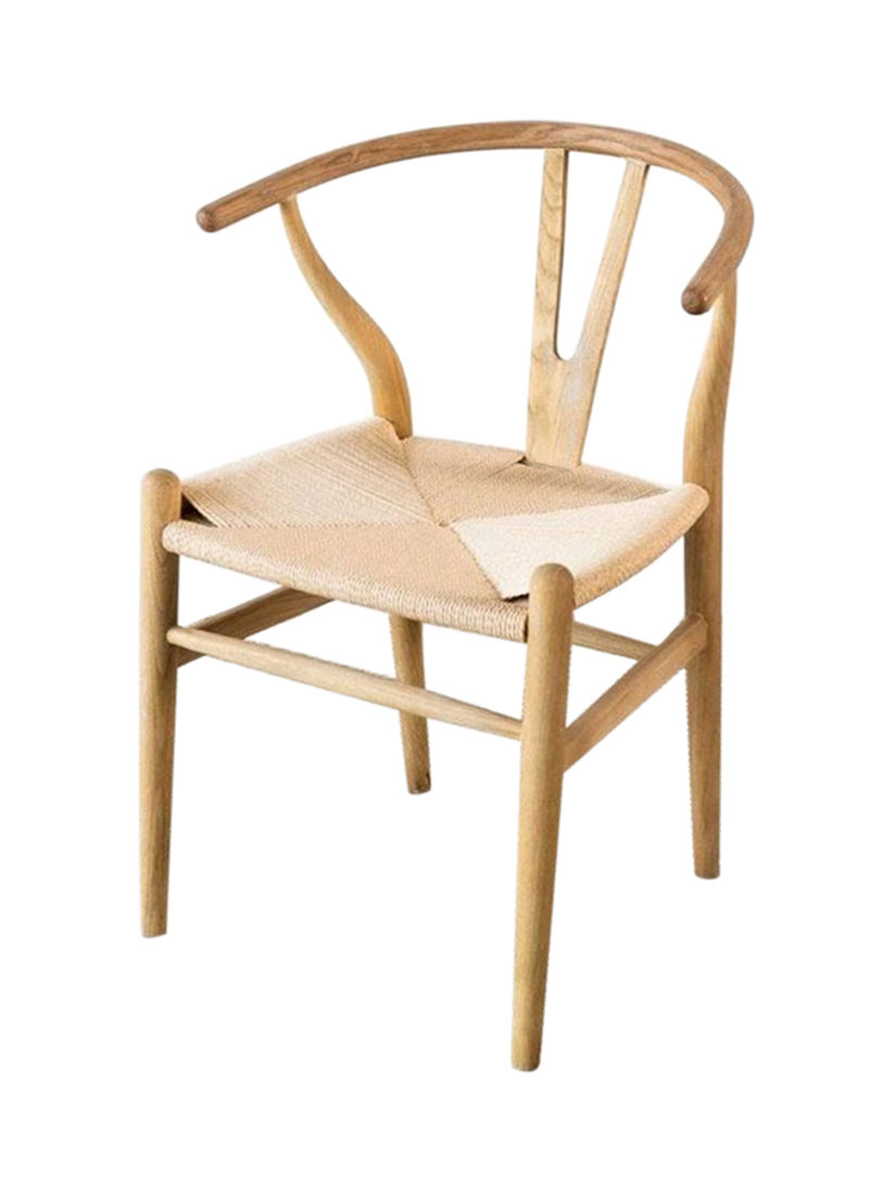 Rattan Chair Brown 47 x 41 x 83cm