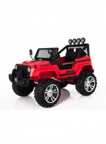2-Seater Explorer Electric Ride On Car 116x80x68centimeter