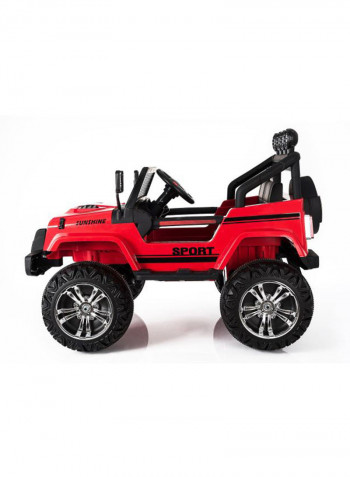 2-Seater Explorer Electric Ride On Car 116x80x68centimeter