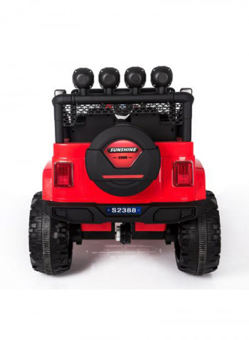 2-Seater Explorer Electric Ride On Car 116x80x68centimeter