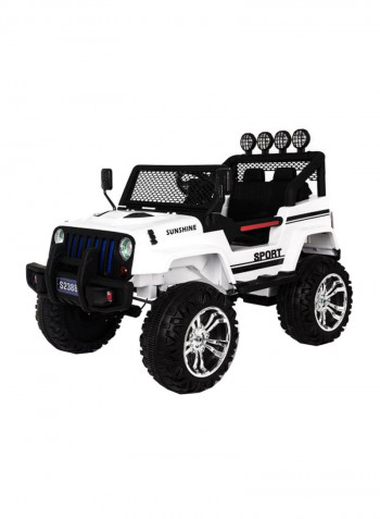 2-Seater Explorer Electric Ride On Car 116x80x68centimeter