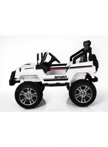 2-Seater Explorer Electric Ride On Car 116x80x68centimeter