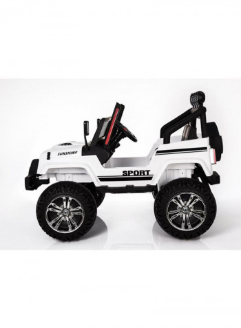 2-Seater Explorer Electric Ride On Car 116x80x68centimeter