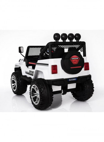 2-Seater Explorer Electric Ride On Car 116x80x68centimeter
