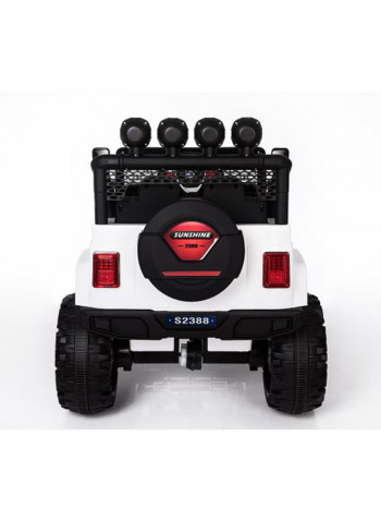 2-Seater Explorer Electric Ride On Car 116x80x68centimeter
