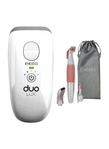 Duo Lux 3-In-1 Shaver Bundle أبيض/وردي/رمادي 345غم