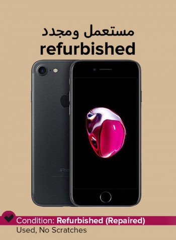 Refurbished - iPhone 7 With FaceTime Black 256GB 4G LTE