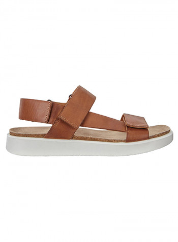 Corksphere Strap Sandals Brown