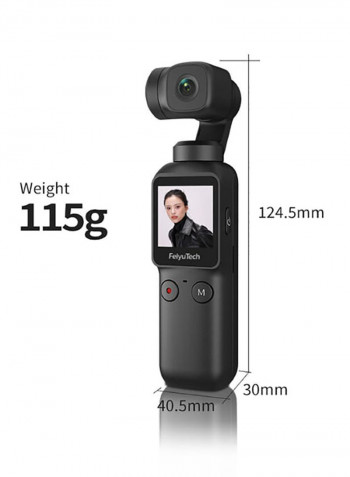 4K Stabilized Handheld Camera