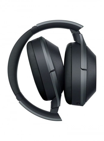 Hi-Resolution Over-Ear Wireless Bluetooth Headphones Black