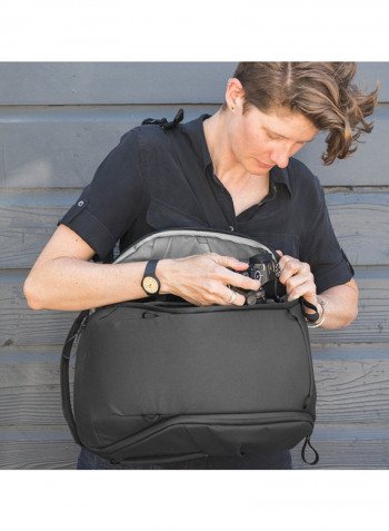 Everyday Zippered Backpack V2 20L Black