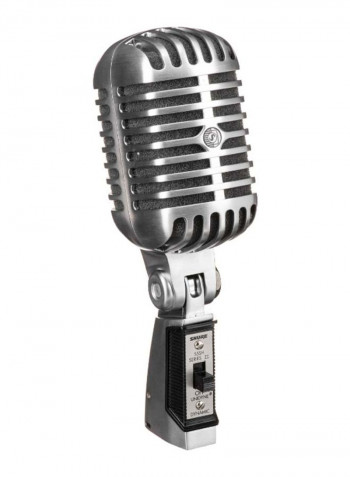 Series II Iconic Unidine Vocal Microphone Shure 55SH Silver/Black