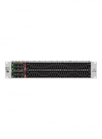 31-band Stereo Graphic EQ Amplifiers/Pre-Amplifiers FBQ3102HD Black