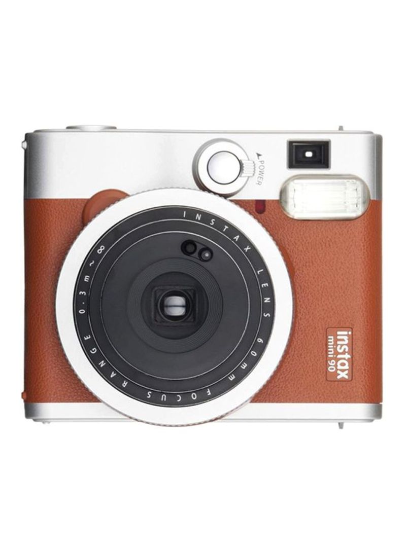 Instax Mini 90 Instant Film Camera Brown