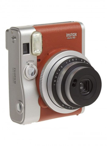 Instax Mini 90 Instant Film Camera Brown