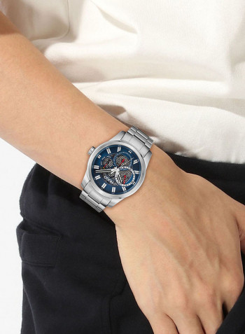 Men's Skeleton Stainless Steel Analog Watch 1530191