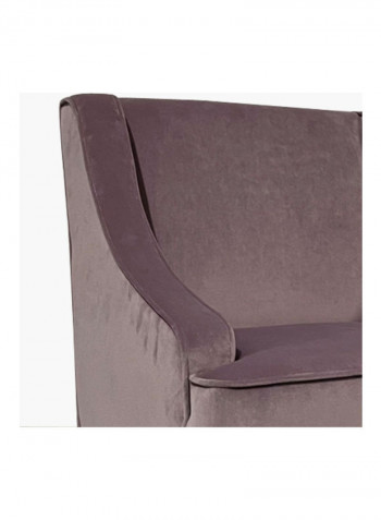 Valerii Easy Chair Purple 85 x 63.5cm